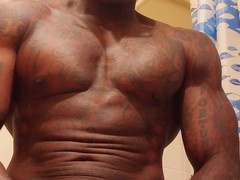 Worshiping the massive black hairy cock of Hallelujah Johnson: A display of Jeremiah McPherson's innate dominance in stroking BBC