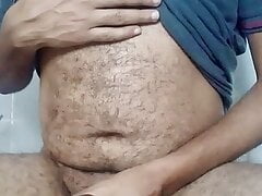 Hot hairy daddy big cock