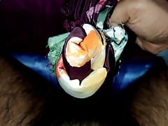 Satin silk handjob porn - Dick head rub satin suit of bhabhi (122)