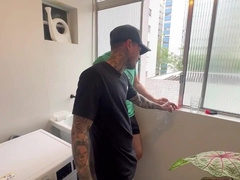 I went to visit an elderly homie and finished up smashing him.