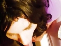Sucking Cock in a Crossdresser Fantasy