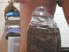 I have a  big dildo on my ass l loved. I stretch my ass like a bitch.