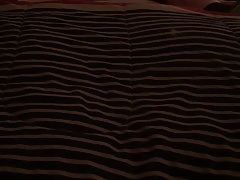 Young guy Jacking off in pink panties masturbation and cum
