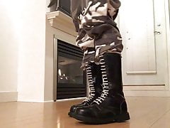 Cum Load in Rubber, Leather, Camo, & Boots