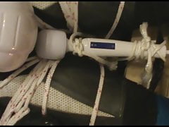 Tied bikerlsave is restrained