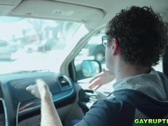 Dale leads Calvin to an amazing buttfuck 3some