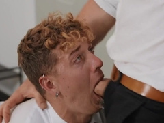 Straight guy gets ass fucked by gay male in merciless modes