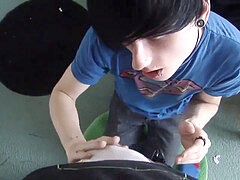emo bf Sucks manhood