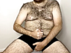 draining my uncircumcised pipe, tasting my cum