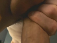 Panty sniffing kink with a bubble butt hottie
