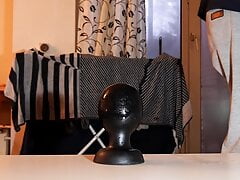 Kurzes, hartes Analtraining auf dem 10cm Plug (24.01.2023)