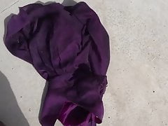 kicking outdoors purple 4 dress