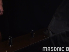 MasonicBoys - Suited sizzling teachers wreck young man's donk with humid fuckpole
