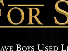 Serg Shepards gaping holes stretched by three massive daddy cocks