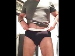 My boss have big bulge