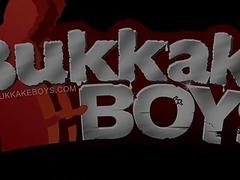 A group of cute twinks are having sucking and fucking