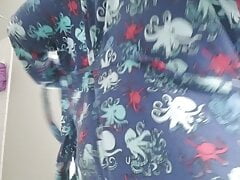Showing off my new thong