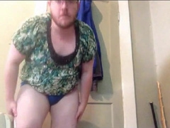 fat fat faggot crossdresser 10
