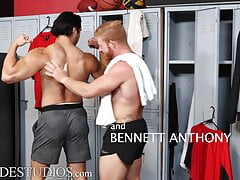 MenOver30 - Hunk Sucks On A Big Redhead's Dick