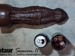 Str8 Australian stud penetrated by Romping Machine with Minotaur hefty - Sesh.11