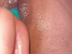 I put a dildo in my ass and opened the door