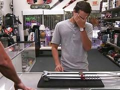 This poor fuck has nothing of value to trade so he needs to give up his asshole