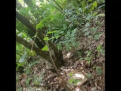 Latino with good cock fucks me in the forest
