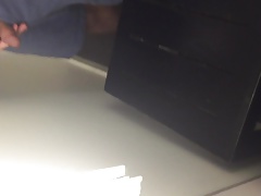 Fitting room pee