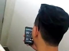 Spy in mall toliet KL part 4