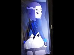 Raven Ass Jiggle SoP Cum Tribute