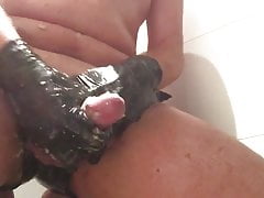 Dreckig wixxen in der Dusche
