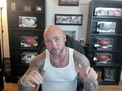 Hairy man, verbal white master, straight alpha