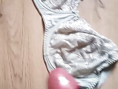 cum on neighbours bra