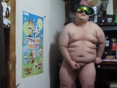 Young Asian Chub jerking