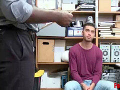 Black Cop Forces His wood inwards Stealing heterosexual Teen