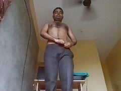 mayanmandev showing his naked hairy body part 27