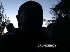 Amazing porn fuck bareback in the night in HALLOWEEN during