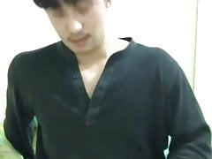 Korean daddy Jerking off