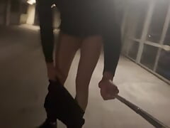 Sometimes the pants slip down when walking