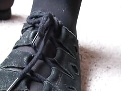 Tied Nuts Over Pathetic Tiny Penis
