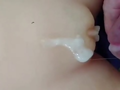 Slow motion cumshot compilation