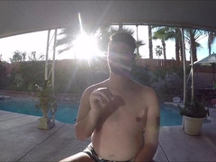 Deaf sign language, my figure, trouser snake, knob, cum-shot