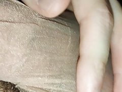 Nylon ankle handjob (no cum)