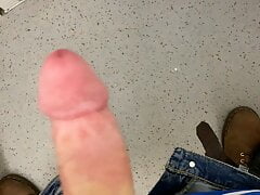 Jerk off in train