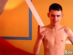 skinny twunk luvs cramming his face