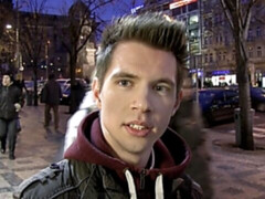 Czech hottie getting fucked in the ass sideways