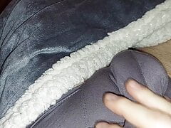 Jerk off in my thong