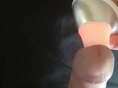 Fat-Lollipop Boy's Powerful Climax Squealing with Hookup-Fucktoy