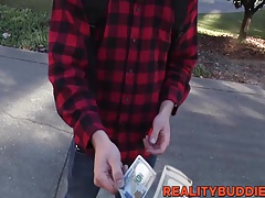 Shy straight Johnny bargains for big dick inside his asshole