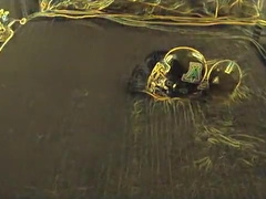 football gear on the edge